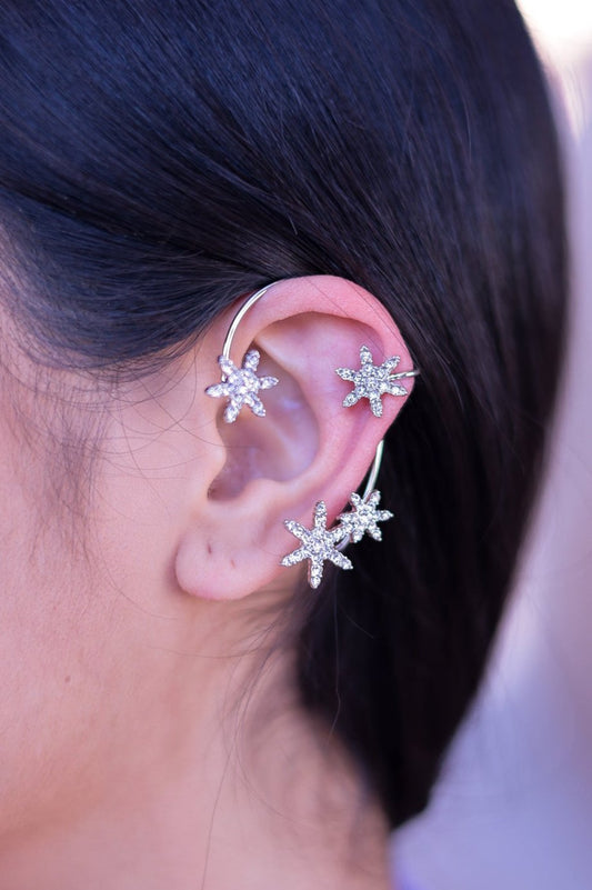 Fireworks - Ear Cuff Earring (Left Ear)